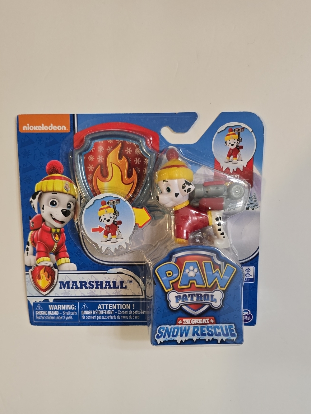 Nickelodeon Paw Patrol Marshall Figure - Red, Yellow & Blue